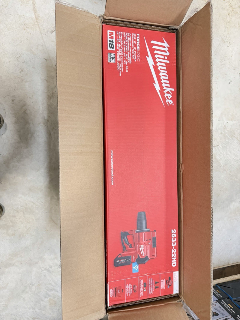 MILWAUKEE 2633-22HD M18 FORCE LOGIC™ 2”-3” PROPEX EXPANSION TOOL KIT