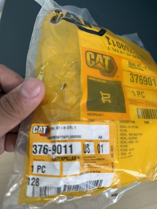 CAT 376-9011: HYDRAULIC CYLINDER SEAL KITSTANDARD SIZE GENUINE OEM NEW