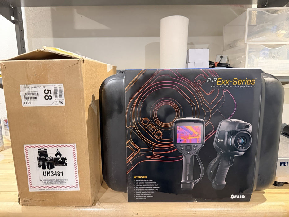 FLIR E96 DUAL FOV 14+24 THERMAL CAMERA (NEW FACTORY SEALED) CALIBRATED 2025