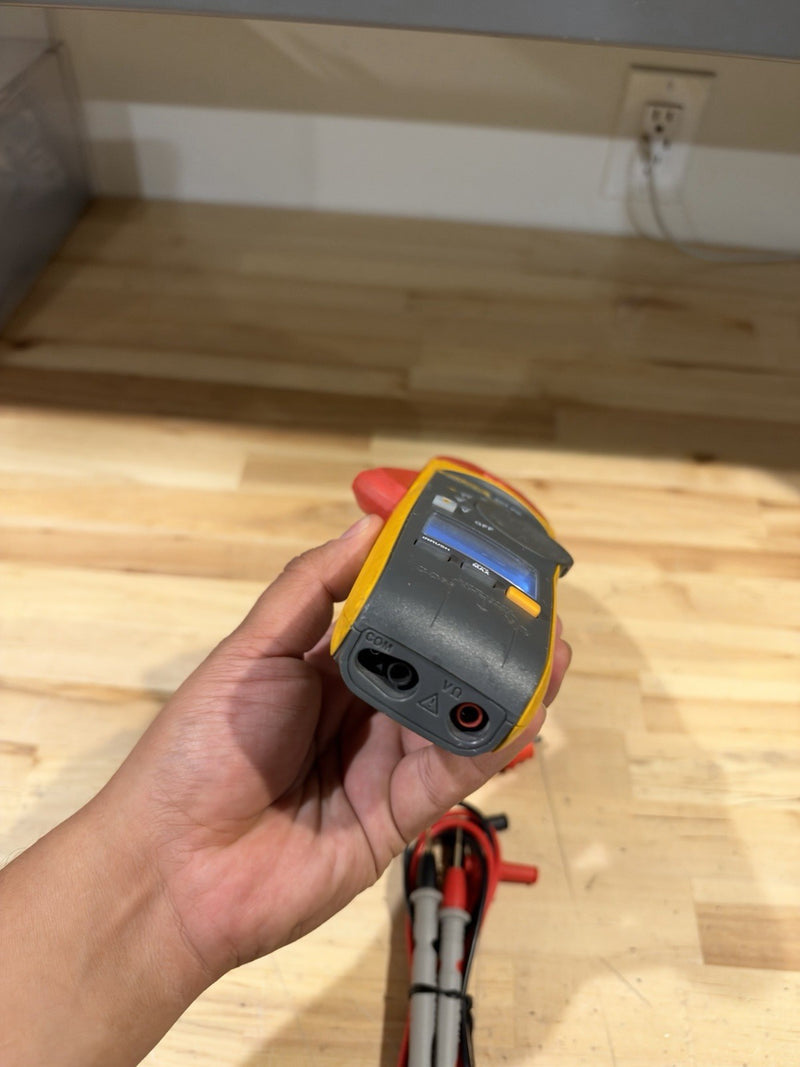 FLUKE 374 FC TRMS CLAMP METER W/ LEADS & CLIPS (TESTED) SHIPS FAST