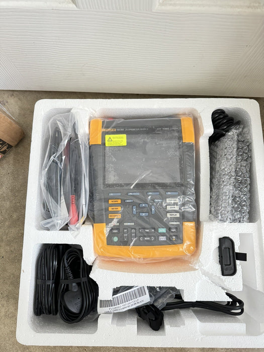 FLUKE 190-062-III COLOR SCOPE METER 60MHZ 2 CHANNEL NEW