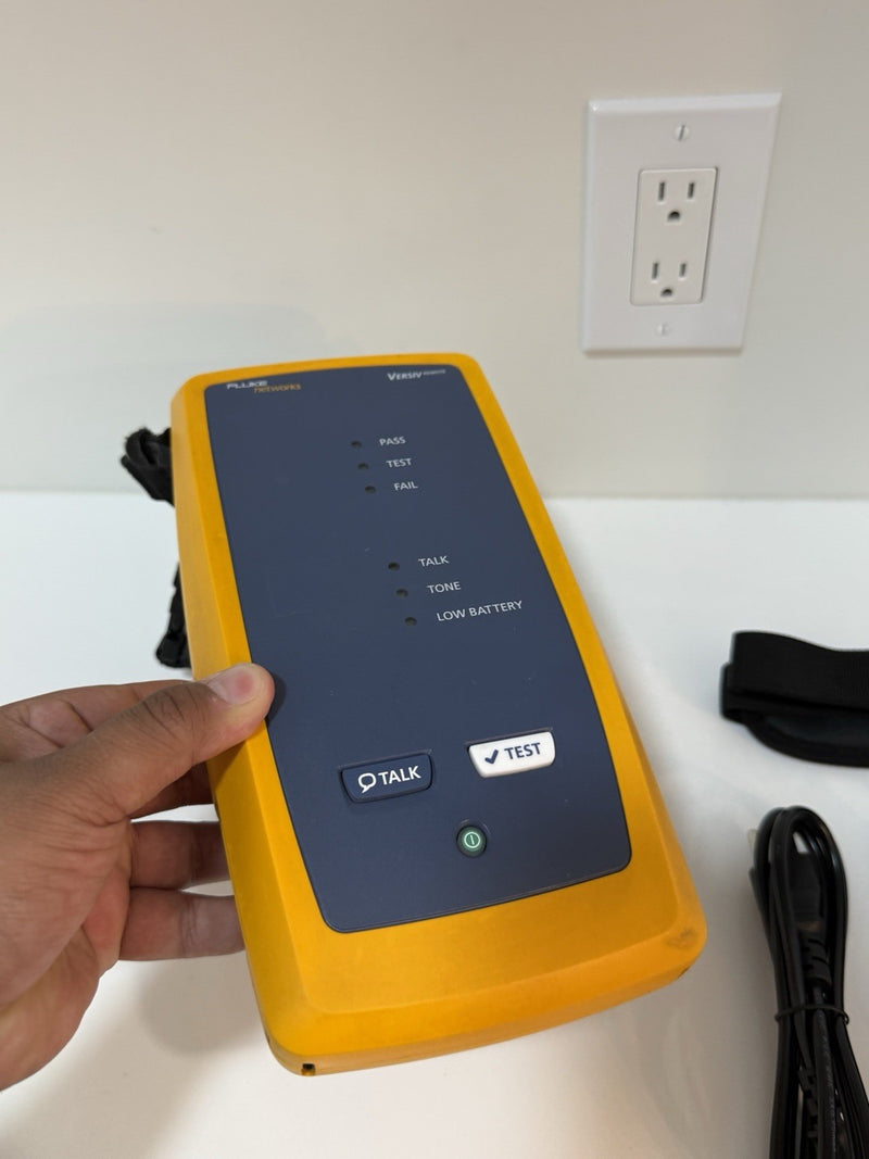 FLUKE NETWORKS VERSIV DSX REMOTE WITH CHARGER TESTED