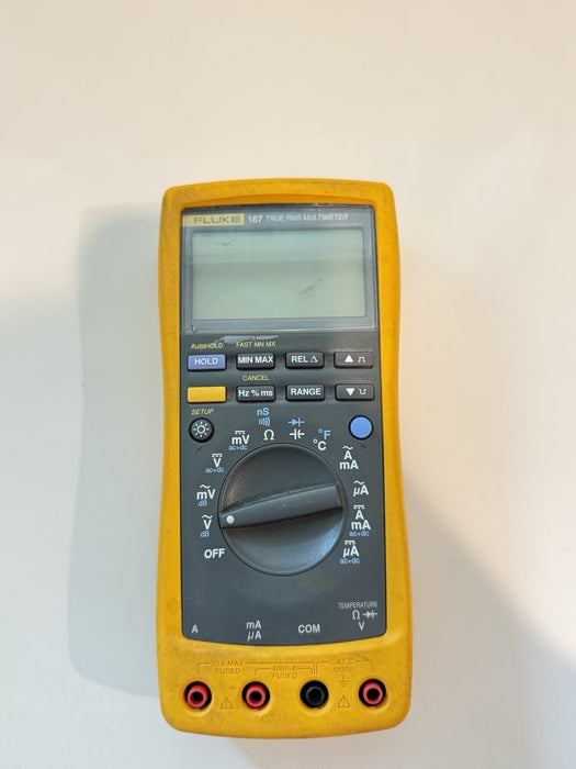 FLUKE 187 TRUE RMS MULTIMETER FOR PARTS