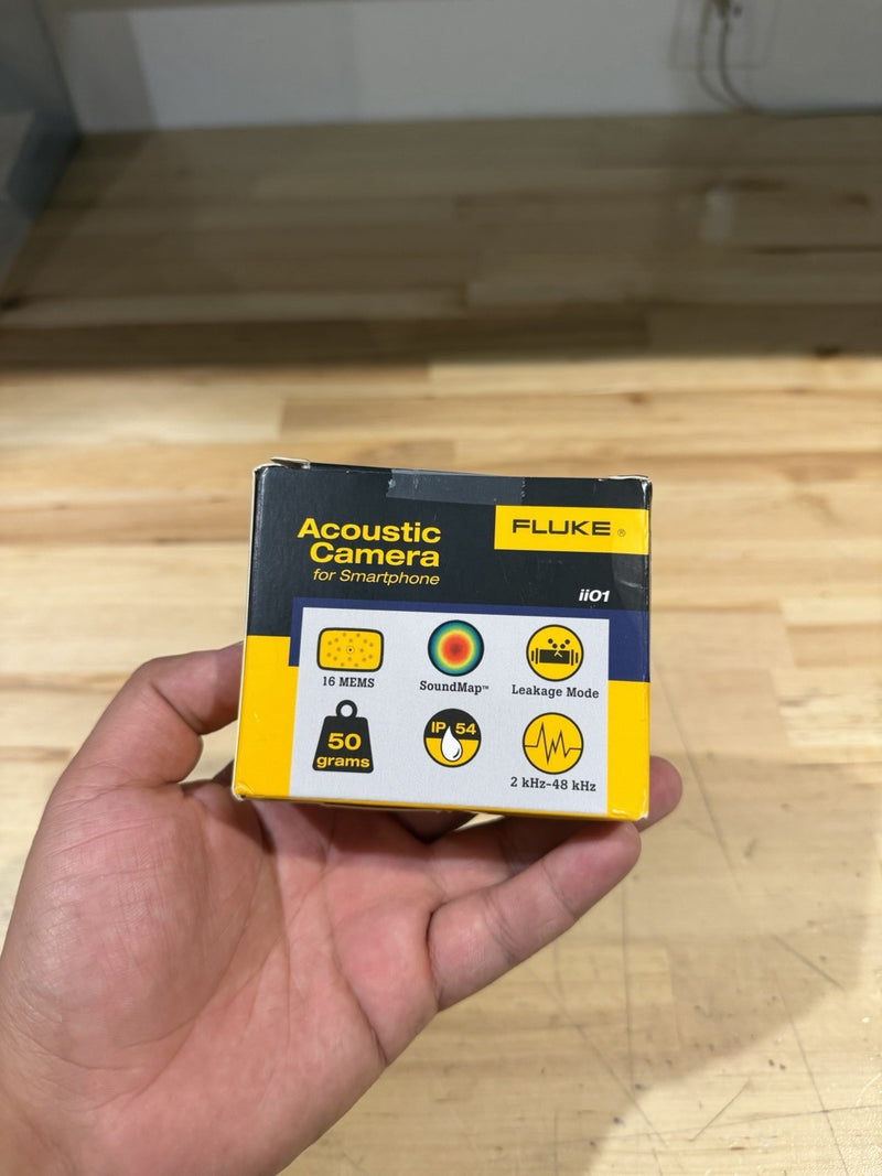 FLUKE ii01 SMARTPHONE ACOUSTIC IMAGING CAMERA (USB TYPE-C FOR ANDROID ONLY) NEW
