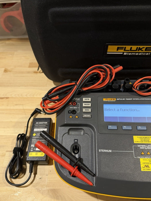 FLUKE IMPULSE 7000DP ANALYZER WITH LEADS & ACCESSORIES CALIBRATED 2026 TESTED