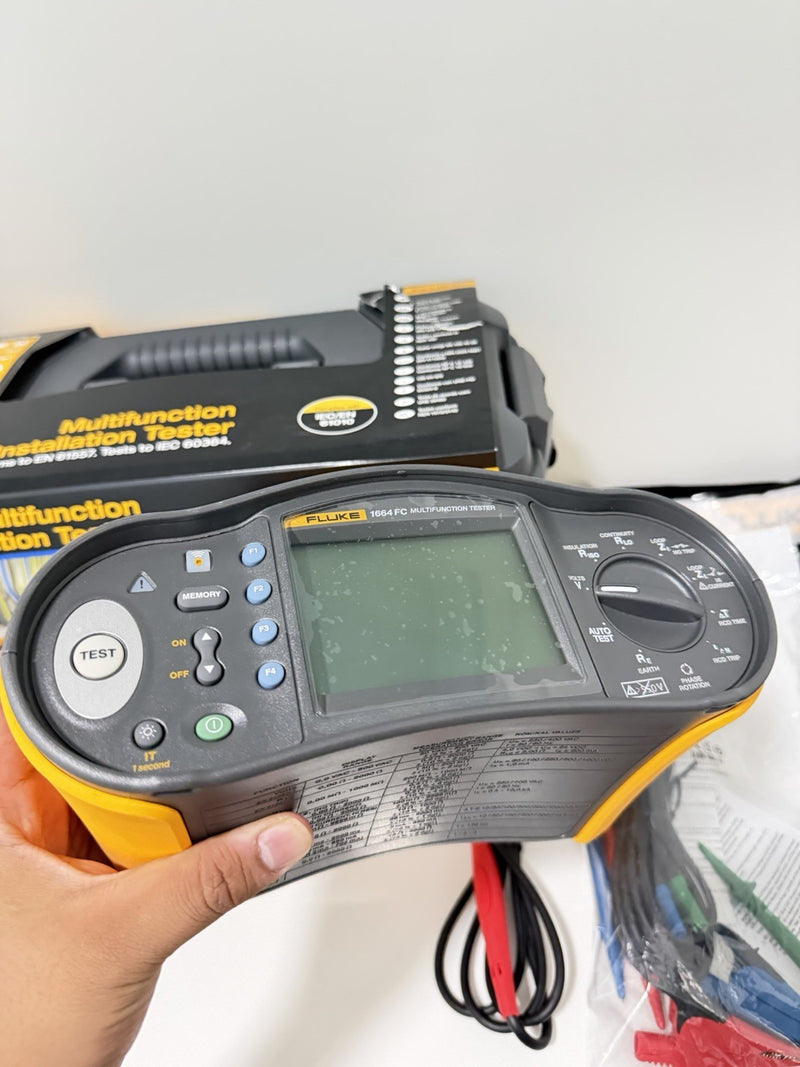 FLUKE 1664 FC US MULTIFUNCTION INSTALLATION TESTER (CALIBRATED 2026) NEW