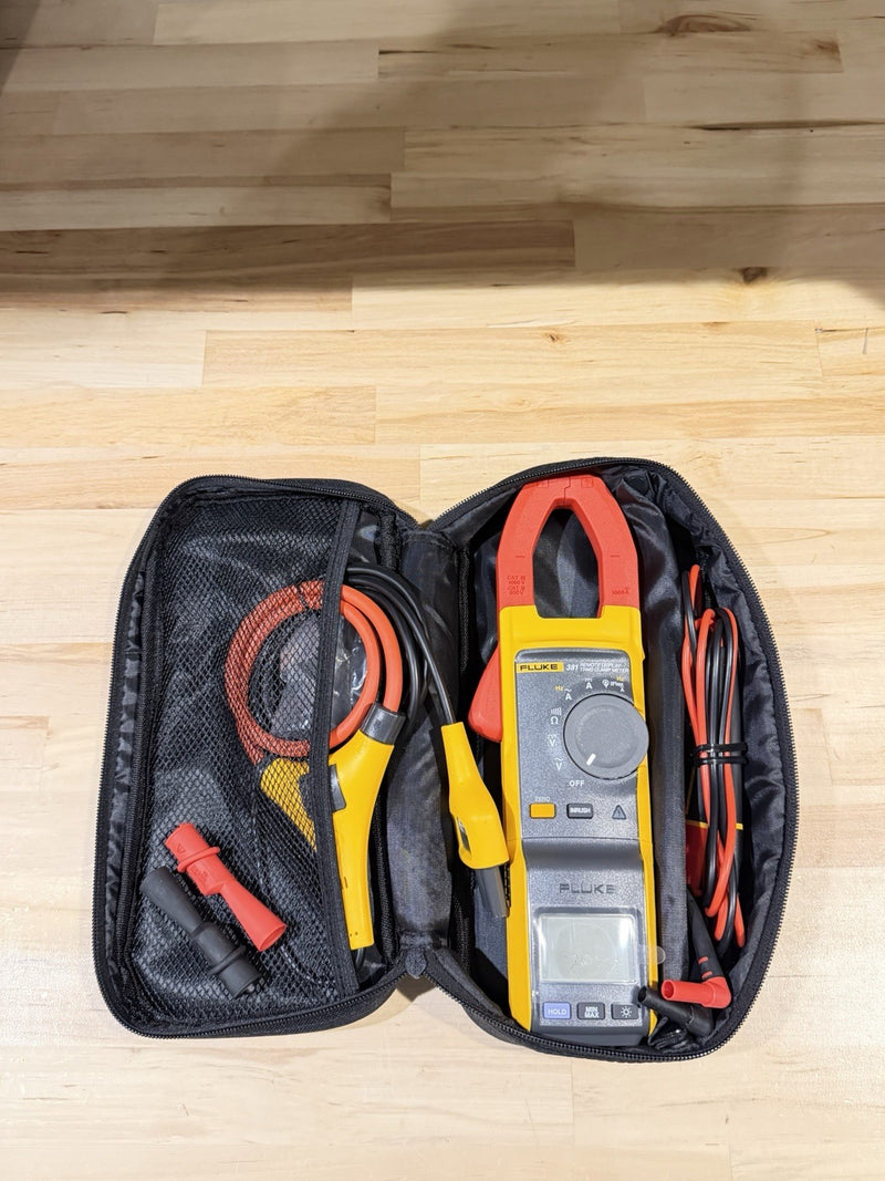 FLUKE 381 REMOTE DISPLAY TRUE RMS AC/DC CLAMP METER WITH IFLEX