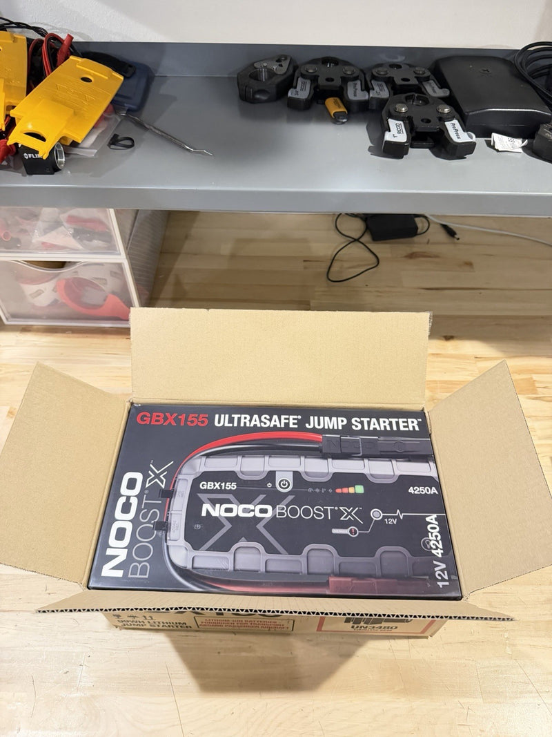 NOCO BOOST X GBX155 4250 AMP 12V ULTRASAFE LITHIUM JUMP STARTER (NEW SEALED)