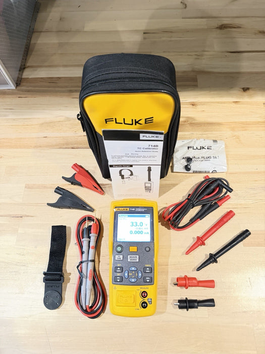 FLUKE 714B THERMOCOUPLE CALIBRATOR (NEW FACTORY SEALED) MFD-2024 (CAL-2024) NEW