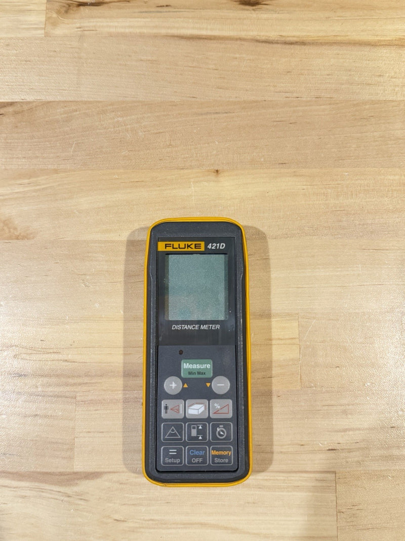 FLUKE 421D LASER DISTANCE METER TESTED