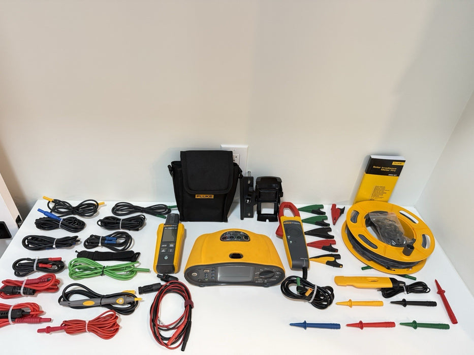 FLUKE SMFT-1000/PRO MULTIFUNCTION PV TESTER & PERFORMANCE ANALYZER TESTED