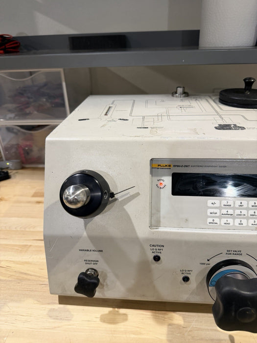RPM4-E-DWT ELECTRONIC DEADWEIGHT TESTER (PARTS ONLY) FOR PARTS - SHIPS FAST