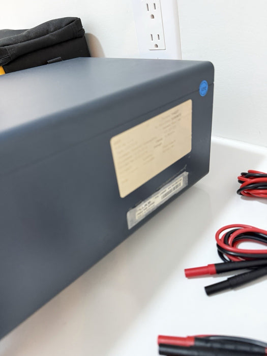 FLUKE NORMA 4000 POWER ANALYZER WITH LEADS & ACCESSORIES TESTED