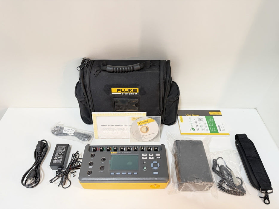 FLUKE BIOMEDICAL PROSIM 8 VITAL SIGNS SIMULATOR CALIBRATED 2023/2024