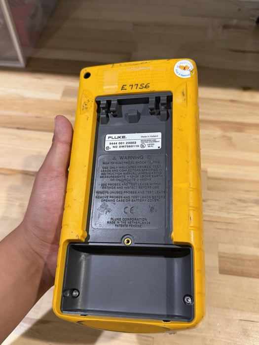 FLUKE 123 INDUSTRIAL SCOPEMETER FOR PARTS