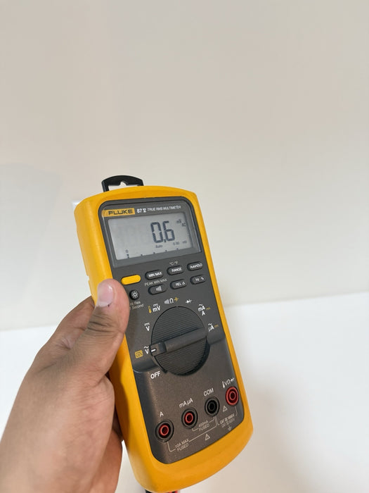 FLUKE 87V TRUE RMS MULTIMETER W/ LEADS - TESTED (SHIPS FAST)