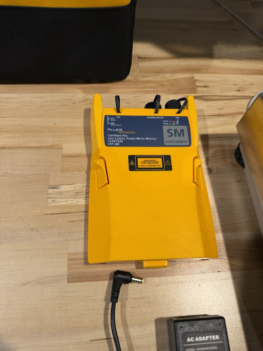 FLUKE NETWORKS CFP-SM CERTIFIBER PRO MODULE SET & DSX VERSIV MAINFRAME & REMOTE