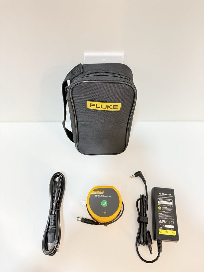 FLUKE INCU II STH SKIN TEMPERATURE HEATER WITH CHARGER & BAG