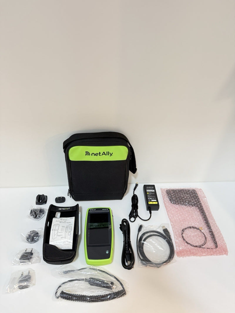 NETSCOUT AIRCHECK G2 KIT WITH ANTENNA & ACCESSORIES