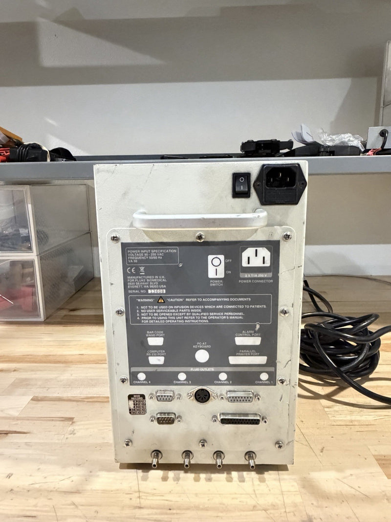 FLUKE BIOMEDICAL IDA 4 PLUS INFUSION DEVICE ANALYZER (CALIBRATED 2027)SHIPS FREE