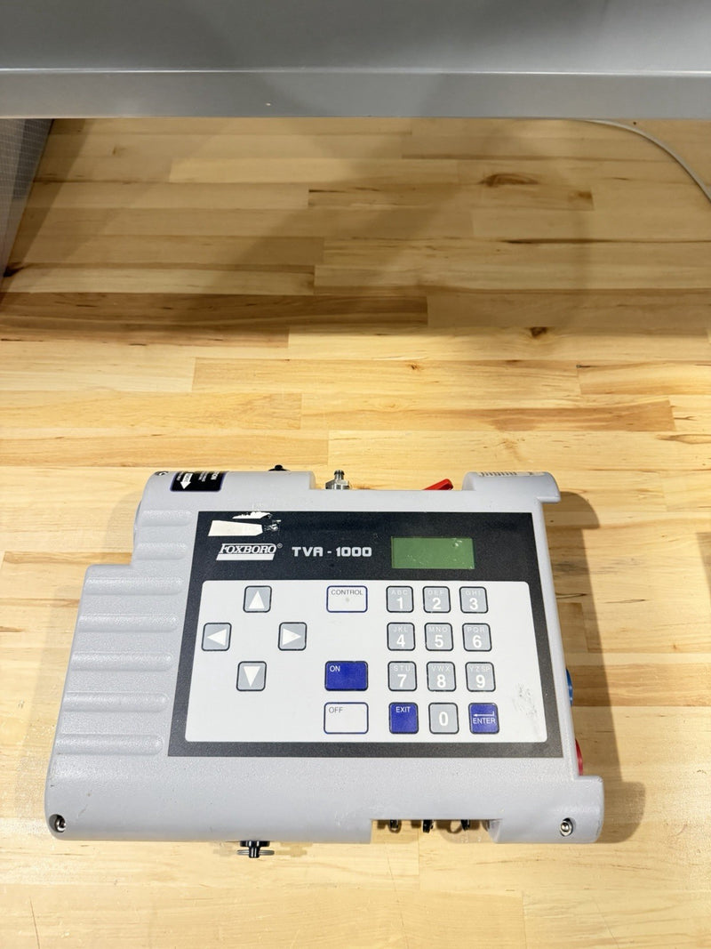 FOXBORO TVA-1000B-AA2BFAZ TOXIC VAPOR ANALYZER TESTED