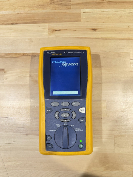 FLUKE NETWORKS DTX-1800 MAINFRAME ONLY TESTED