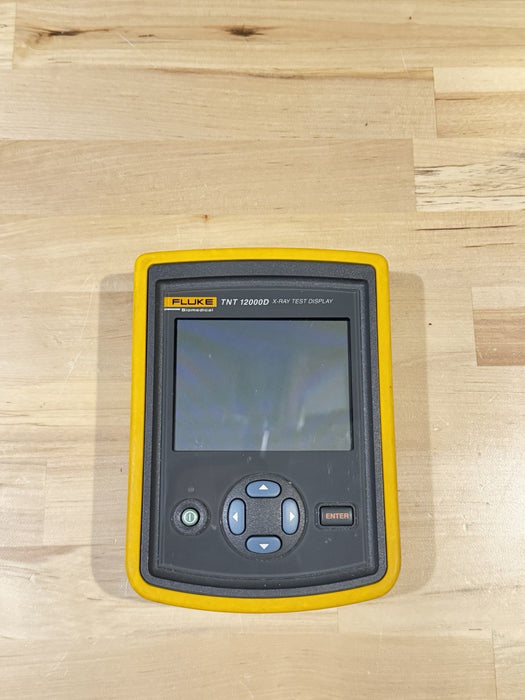 FLUKE BIOMEDICAL TNT 12000D TEST DISPLAY FOR PARTS