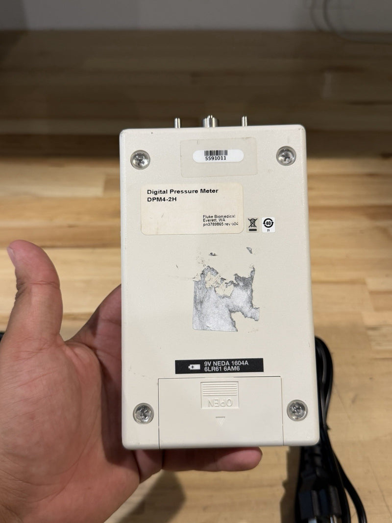 FLUKE BIOMEDICAL DPM4-2H PARAMETER TESTER WITH CHARGER & BAG CALIBRATED 2025