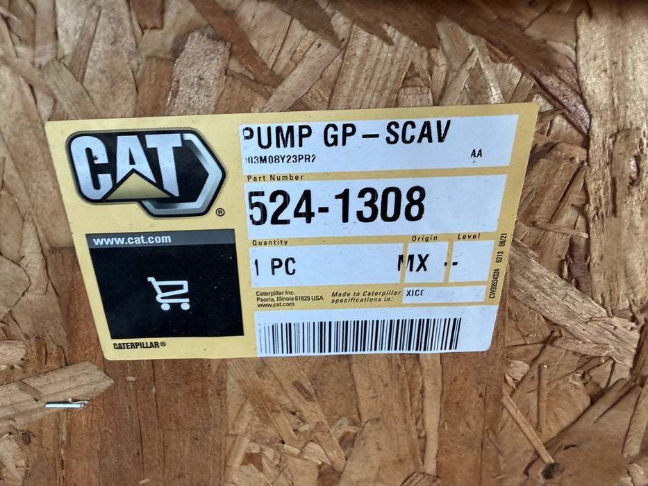 CAT 524-1308 PUMP GP SCAV (NEW FACTORY SEALED) - GENUINE OEM / SHIPS FREE