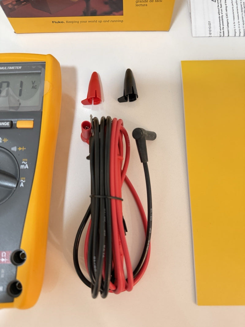 FLUKE 77 IV DIGITAL MULTIMETER CALIBRATED 2025