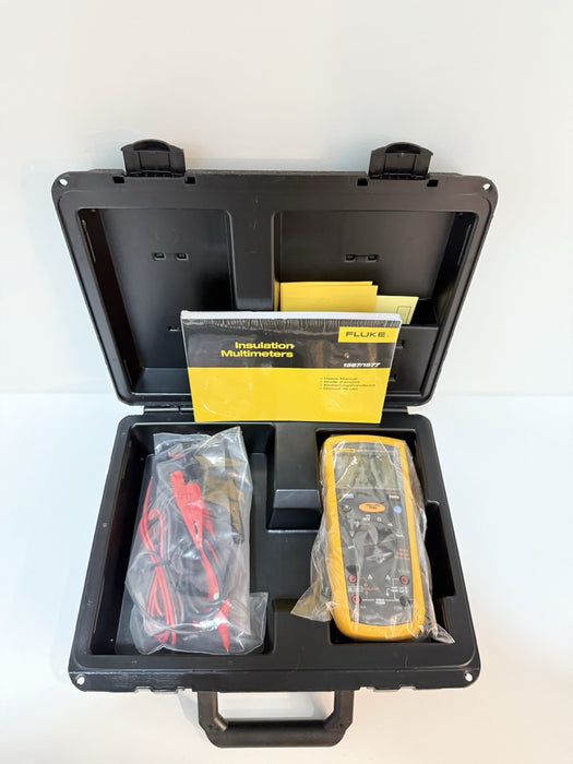 FLUKE 1577 INSULATION MULTIMETER W/ LEADS & CASE (NEW SEALED) - SHIPS FAST