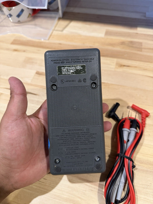 FLUKE 77 SERIES II MULTIMETER W/ LEADS (TESTED) SHIPS FAST