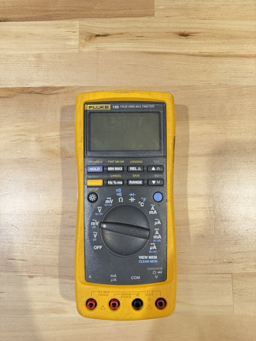 FLUKE 189 TRUE RMS MULTIMETER FOR PARTS