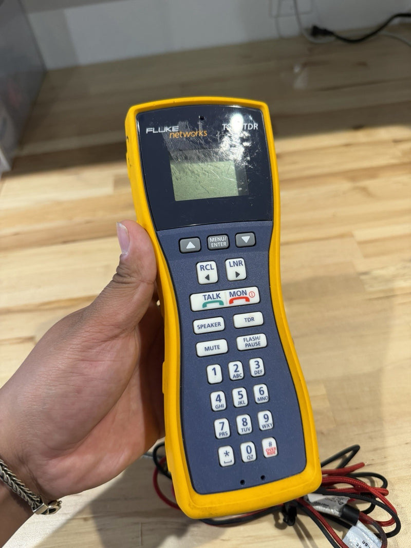 FLUKE NETWORKS TS54 TDR TESTER TESTED