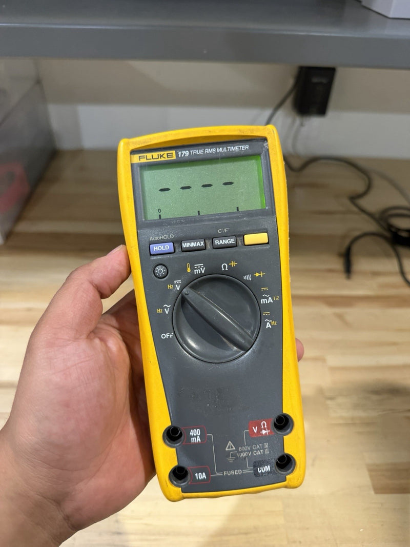 FLUKE 179 TRUE RMS MULTIMETER FOR PARTS
