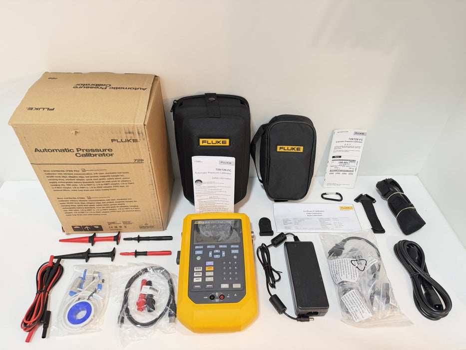 FLUKE 729-150G AUTOMATIC PRESSURE CALIBRATOR CALIBRATED 2024 NEW SEALED