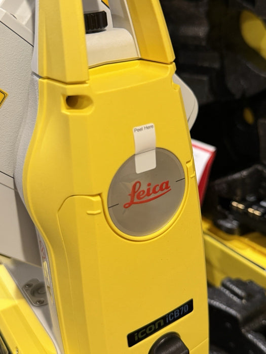 LEICA ICON ICB70 5" R500 KIT MANUAL TOTAL STATION (NEW FACTORY SEALED) NEW
