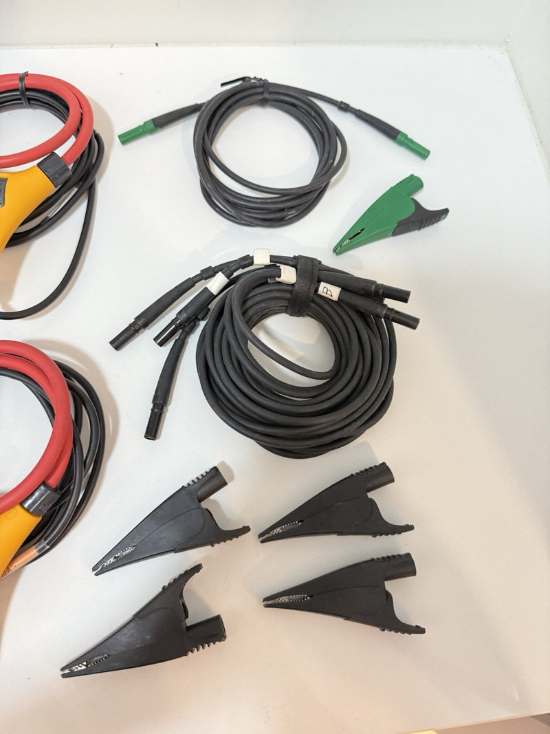 FLUKE 434 SERIES II ENERGY ANALYZER WITH ACCESSORIES TESTED