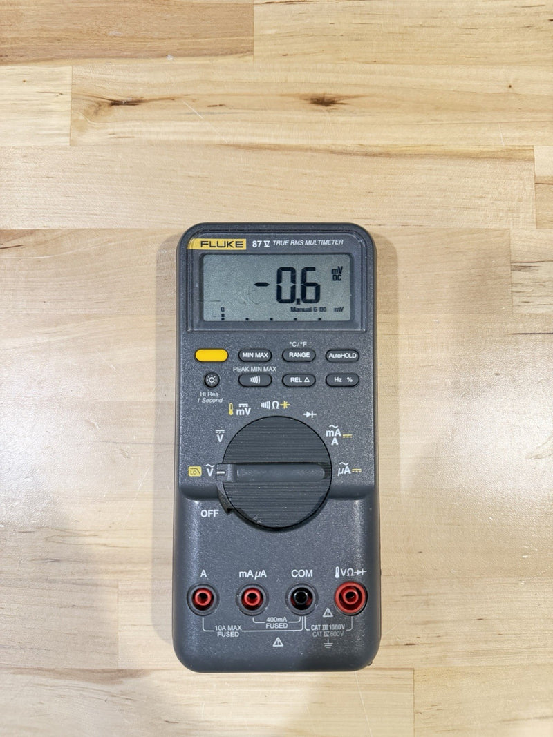 FLUKE 87V TRUE RMS MULTIMETER FOR PARTS
