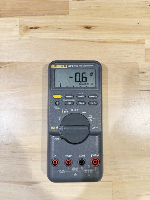 FLUKE 87V TRUE RMS MULTIMETER FOR PARTS