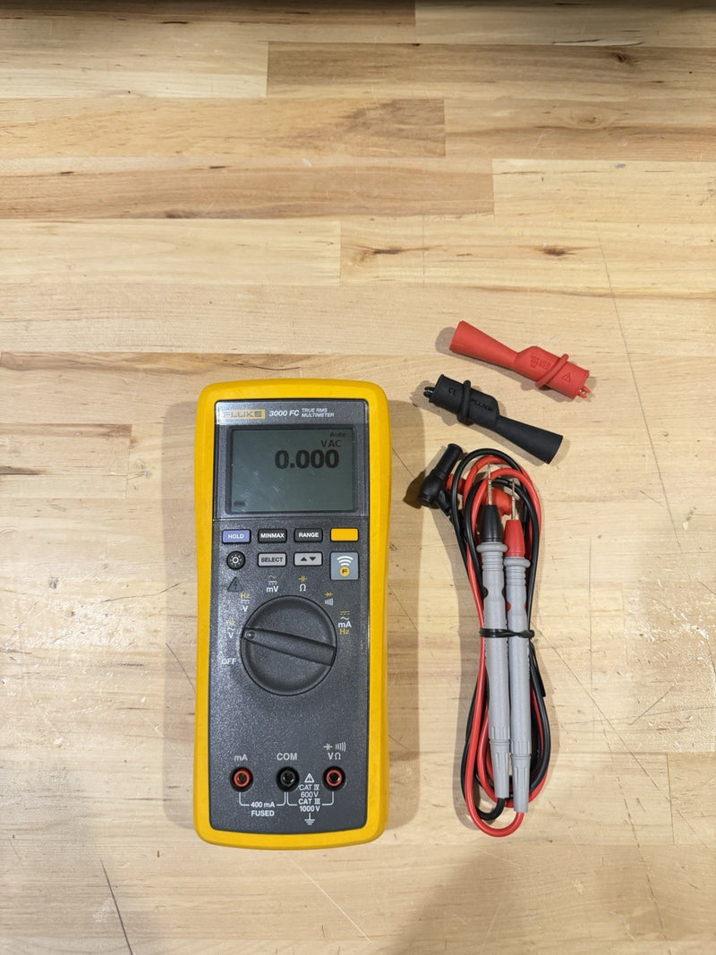 FLUKE 3000 FC WIRELESS DIGITAL MULTIMETER - FREE SHIPPING