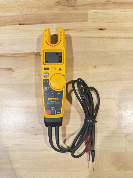 FLUKE T6-600 ELECTRICAL TESTER 600V CAT III TESTED