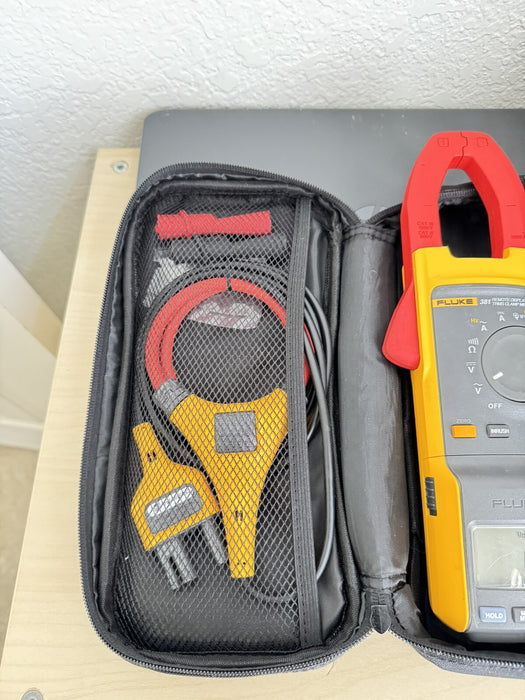 FLUKE 381 REMOTE DISPLAY TRUE RMS AC/DC CLAMP METER W / iFLEX (FREE SHIPPING)