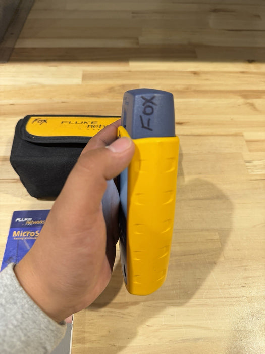 FLUKE NETWORKS MICROSCANNER 2 WITH BAG & MANUAL