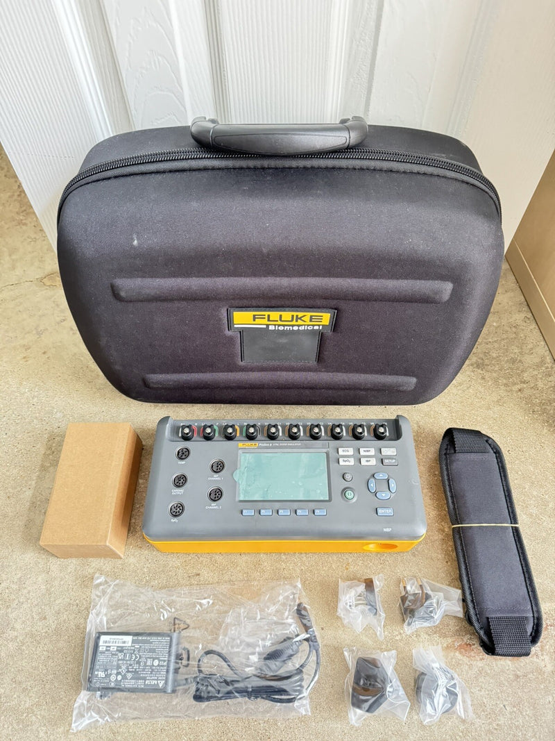 FLUKE BIOMEDICAL PROSIM 8 VITAL SIGNS SIMULATOR CALIBRATED 2022
