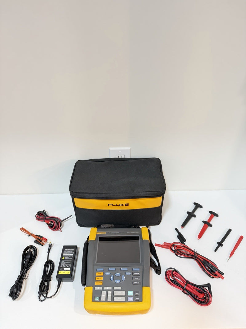 FLUKE 190-502 SCOPEMETER 2CH 500MHZ 5GS/S TESTED