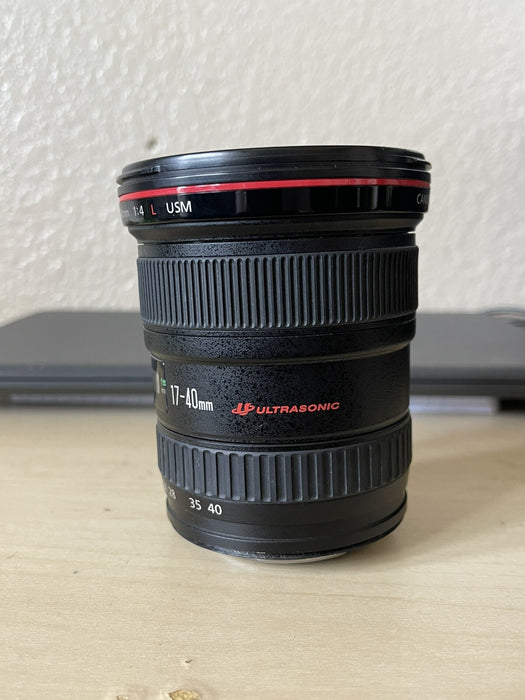 CANON EF 17-40MM F/4L ULTRA WIDE ANGLE ZOOM LENS - BLACK 8806A002