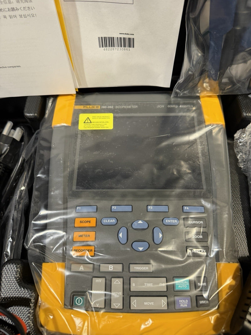 FLUKE 190-062 SCOPEMTER 2CH 60MHZ 625MS/S