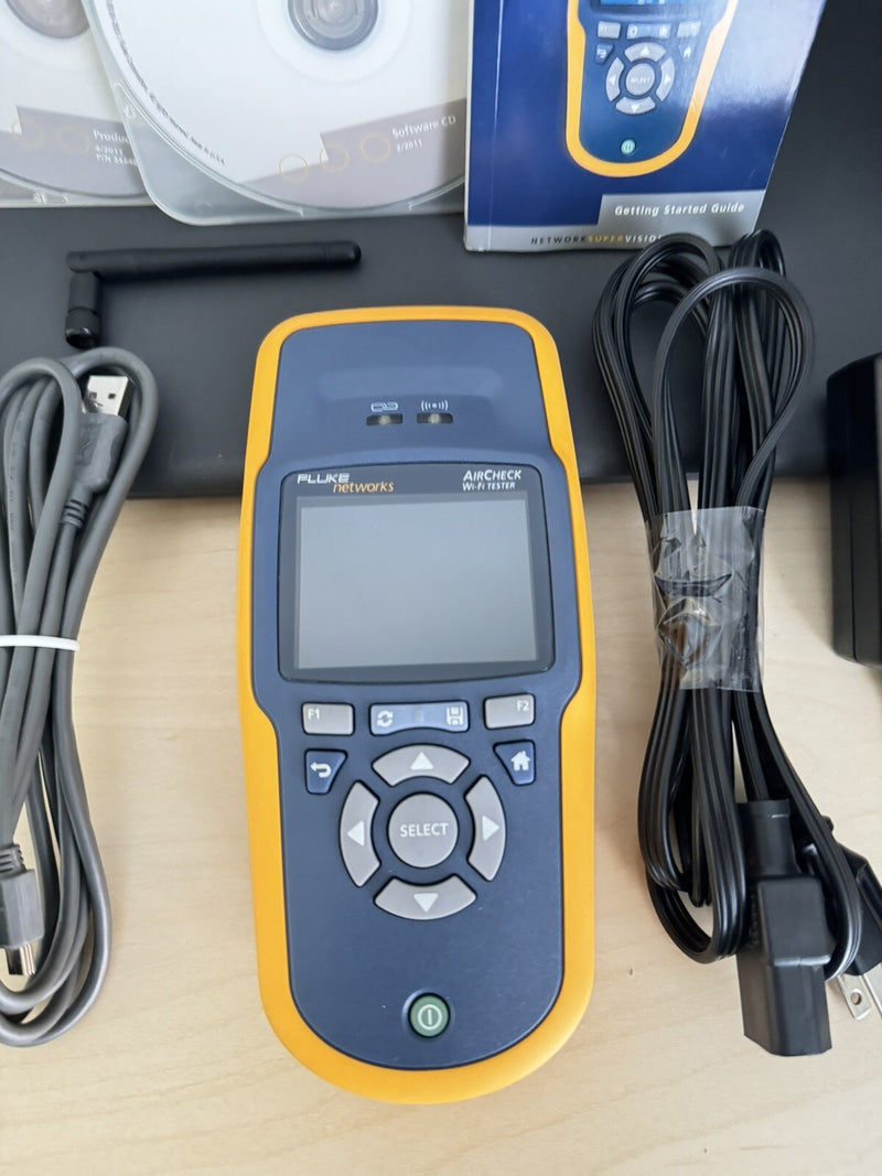 FLUKE NETWORKS AIRCHECK WI-FI HANDHELD WIRELESS NETWORK TESTER