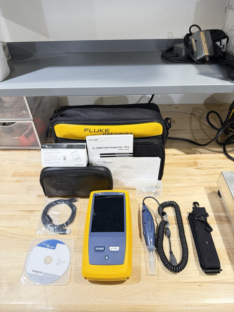 FLUKE NETWORKS FI-7000 FIBER INSPECTOR PROBE KIT